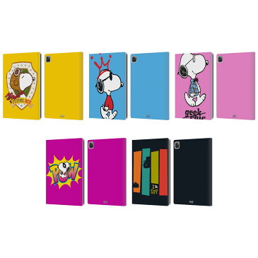 公式ライセンス Peanuts The Many Faces Of Snoopy レザー手帳型ウォレットタイプケース Apple iPad スマホケース