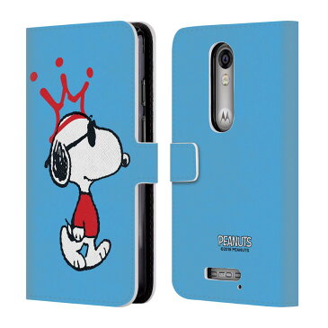 送料無料 オフィシャル PEANUTS THE MANY FACES OF SNOOPY レザー手帳型ウォレットタイプケース MOTOROLA スマホケース 2