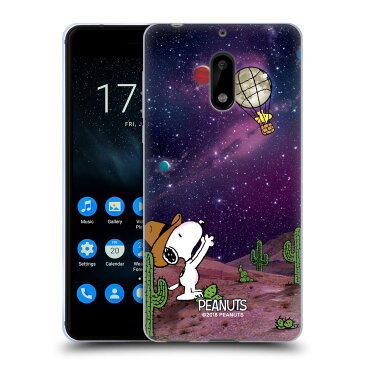 送料無料 オフィシャル PEANUTS SNOOPY スペース・カウボーイ ソフトジェルケース NOKIA 電話 1【楽天海外直送】