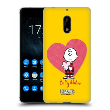 送料無料 オフィシャル PEANUTS シールド・ウィズ・ア・キス ソフトジェルケース NOKIA 電話 1【楽天海外直送】