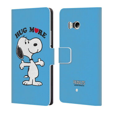 送料無料 オフィシャル PEANUTS SNOOPY HUG レザー手帳型ウォレットタイプケース HTC スマホケース 1