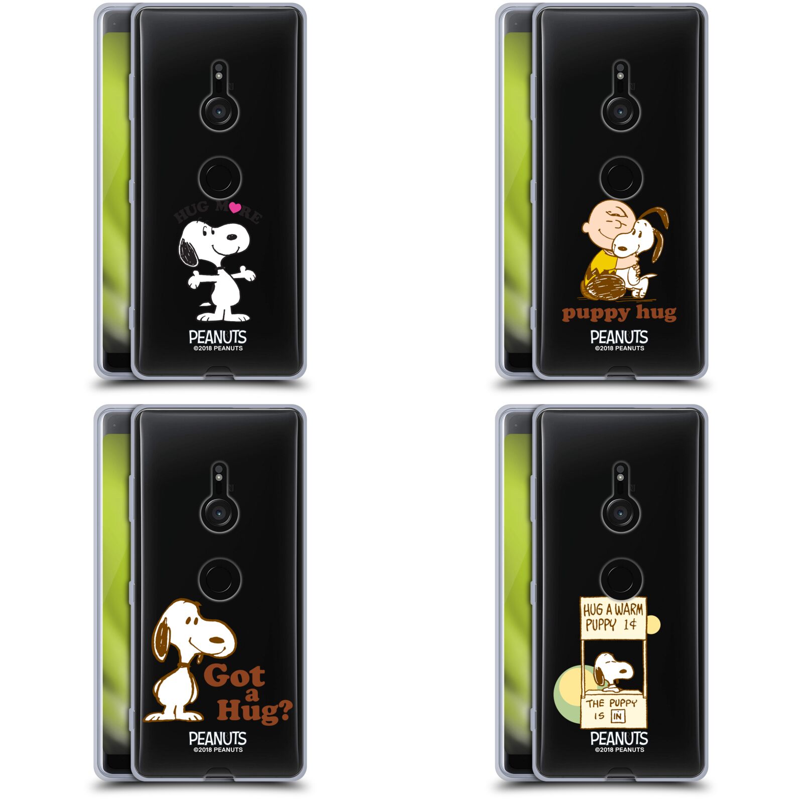 公式ライセンス Peanuts Snoopy Hug ソフトジェルケース Sony 電話 1 スヌーピー ウッドストック チャーリーブラウン チャーリー・ブラウン スマホケース 全機種対応 グッズ ワイヤレス充電 対応