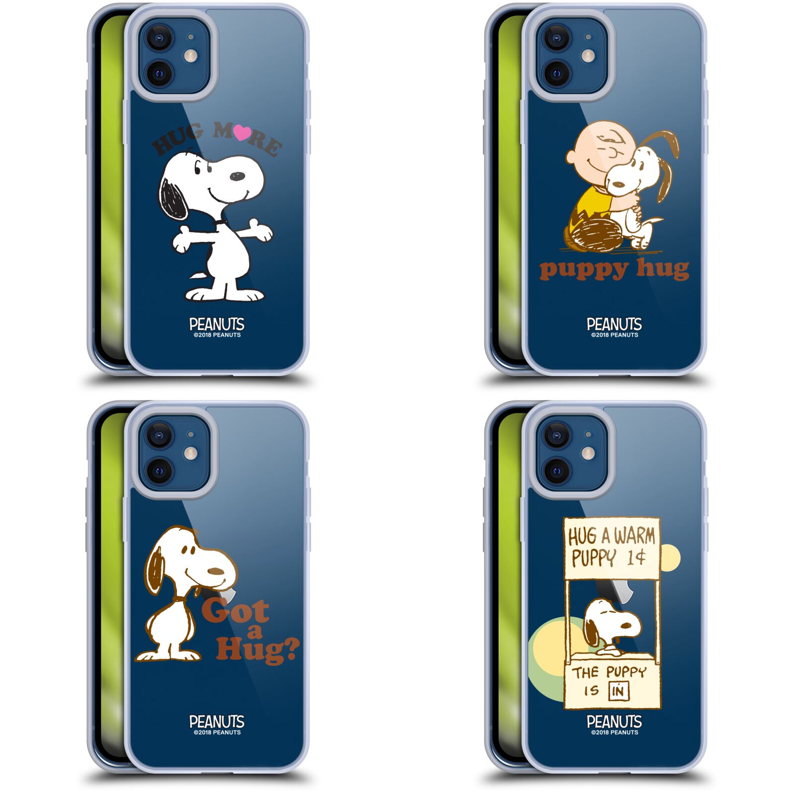 公式ライセンス Peanuts Snoopy Hug ソフトジェルケース Apple iPhone 電話 スヌーピー ウッドストック チャーリーブラウン チャーリー ブラウン スマホケース 全機種対応 グッズ Qiワイヤレス充電