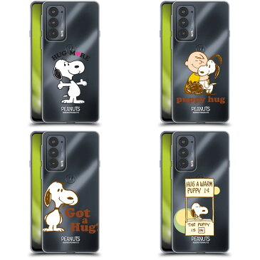 公式ライセンス Peanuts Snoopy Hug ソフトジェルケース Motorola 電話 2 スマホケース