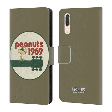 送料無料 オフィシャル PEANUTS WOODSTOCK 50TH レザー手帳型ウォレットタイプケース HUAWEI 電話【楽天海外直送】