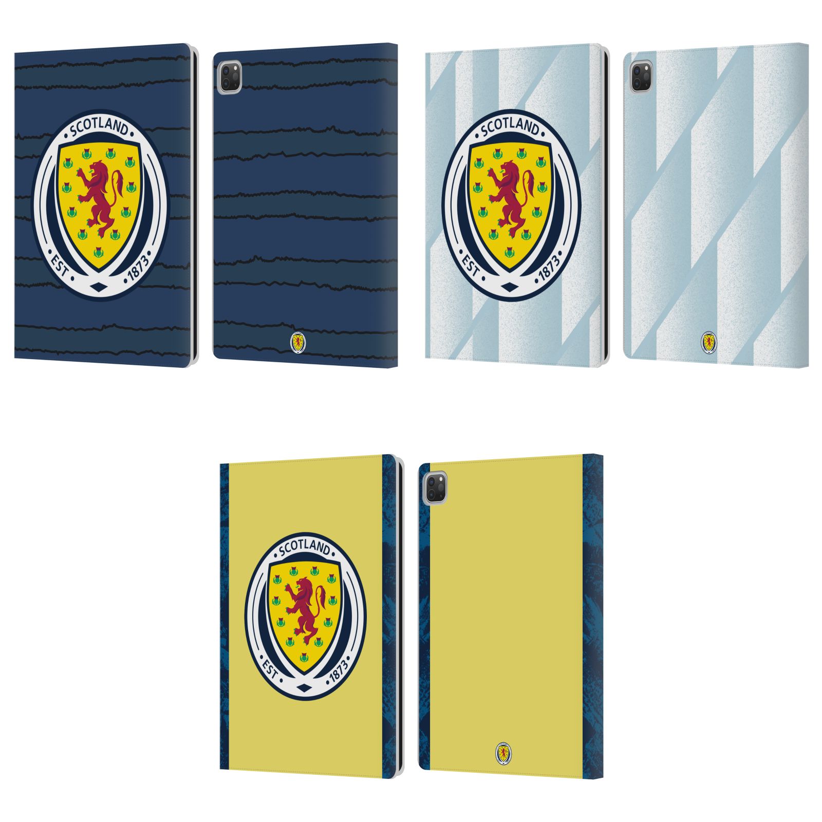 公式ライセンス Scotland National Football Team キット レザー手帳型ウォレットタイプケース Apple iPad スマホケース 全機種対応 グッズ