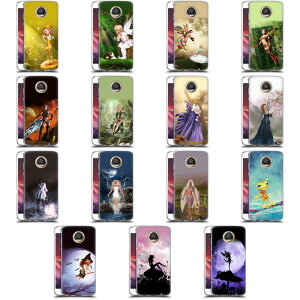 公式ライセンス Simone Gatterwe エンジェル&フェアリー ソフトジェルケース Motorola 電話 スマホケース 全機種対応 グッズ ワイヤレス充電 対応 Qiワイヤレス充電 Qi充電