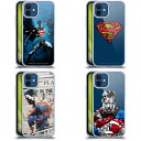 公式ライセンス Superman DC Comics 80th アニバーサリー ソフトジェルケース Apple iPhone 電話 DCコミックス スーパーマン スーパーヒーロー スーパーガール アメコミ スマホケース 全機種対応