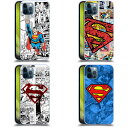公式ライセンス Superman DC Comics コミックブック アート ソフトジェルケース Apple iPhone 電話 DCコミックス スーパーマン スーパーヒーロー スーパーガール アメコミ スマホケース 全機種対応