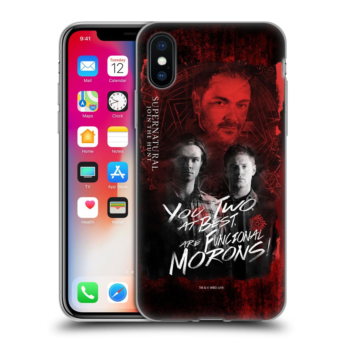 送料無料 オフィシャル SUPERNATURAL グラフィック ソフトジェルケース APPLE IPHONE 電話【楽天海外直送】