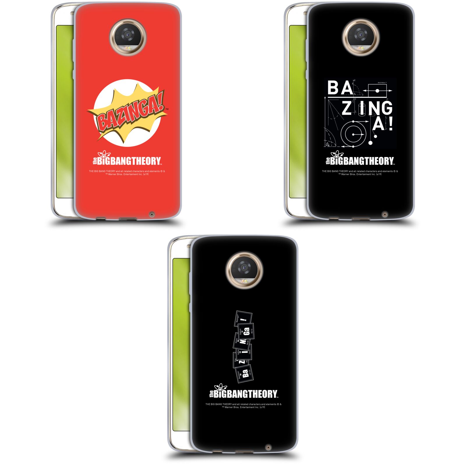 公式ライセンス The Big Bang Theory Bazinga ソフトジェルケース Motorola 電話 スマホケース 全機種対応 グッズ ワイヤレス充電 対応 Qiワイヤレス充電 Qi充電