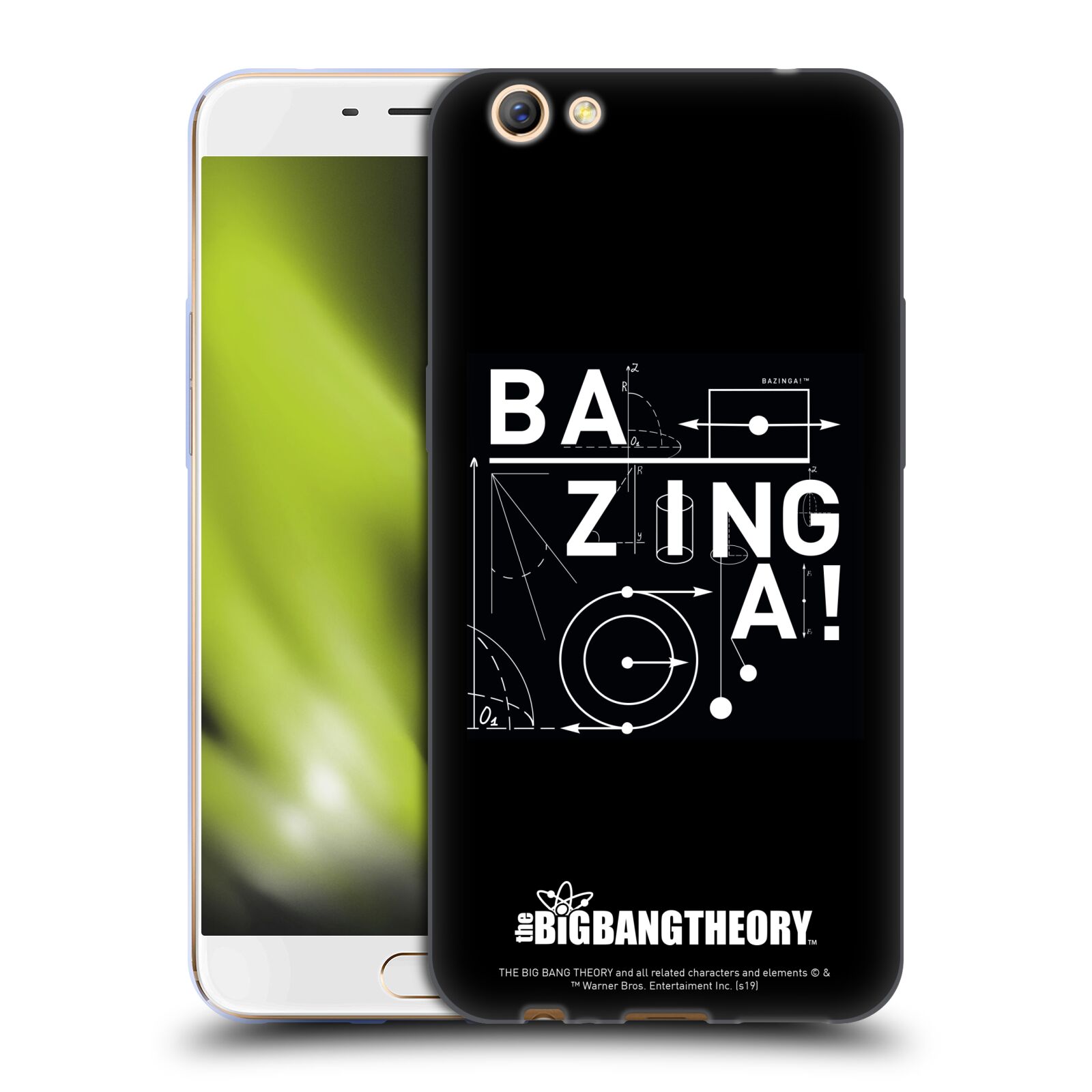 公式ライセンス The Big Bang Theory Bazinga ソフトジェルケース Oppo 電話 スマホケース