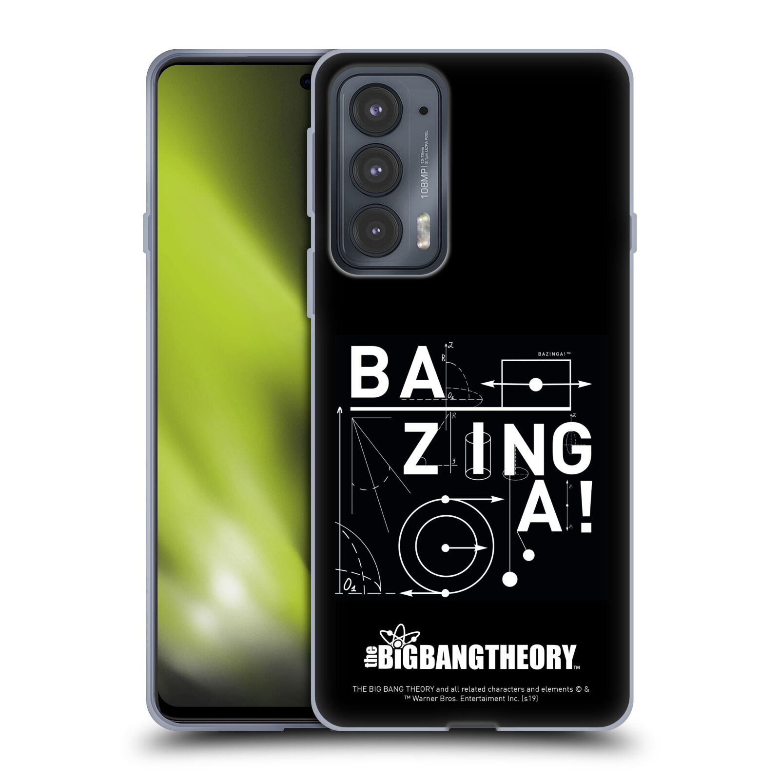 公式ライセンス The Big Bang Theory Bazinga ソフトジェルケース Motorola 電話 2 スマホケース