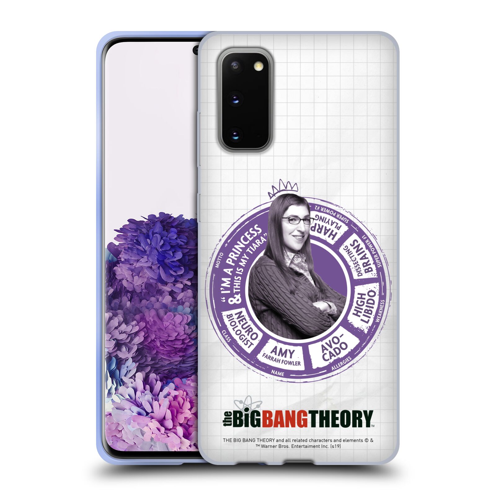 公式ライセンス The Big Bang Theory キャラクター・アトリビュート ソフトジェルケース Samsung 電話 1 スマホケース