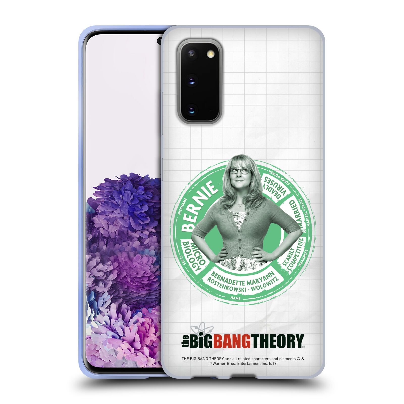 公式ライセンス The Big Bang Theory キャラクター・アトリビュート ソフトジェルケース Samsung 電話 1 スマホケース