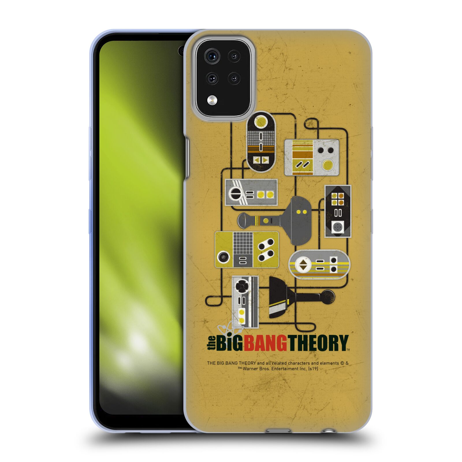公式ライセンス The Big Bang Theory グラフィックアート ソフトジェルケース LG 電話 スマホケース