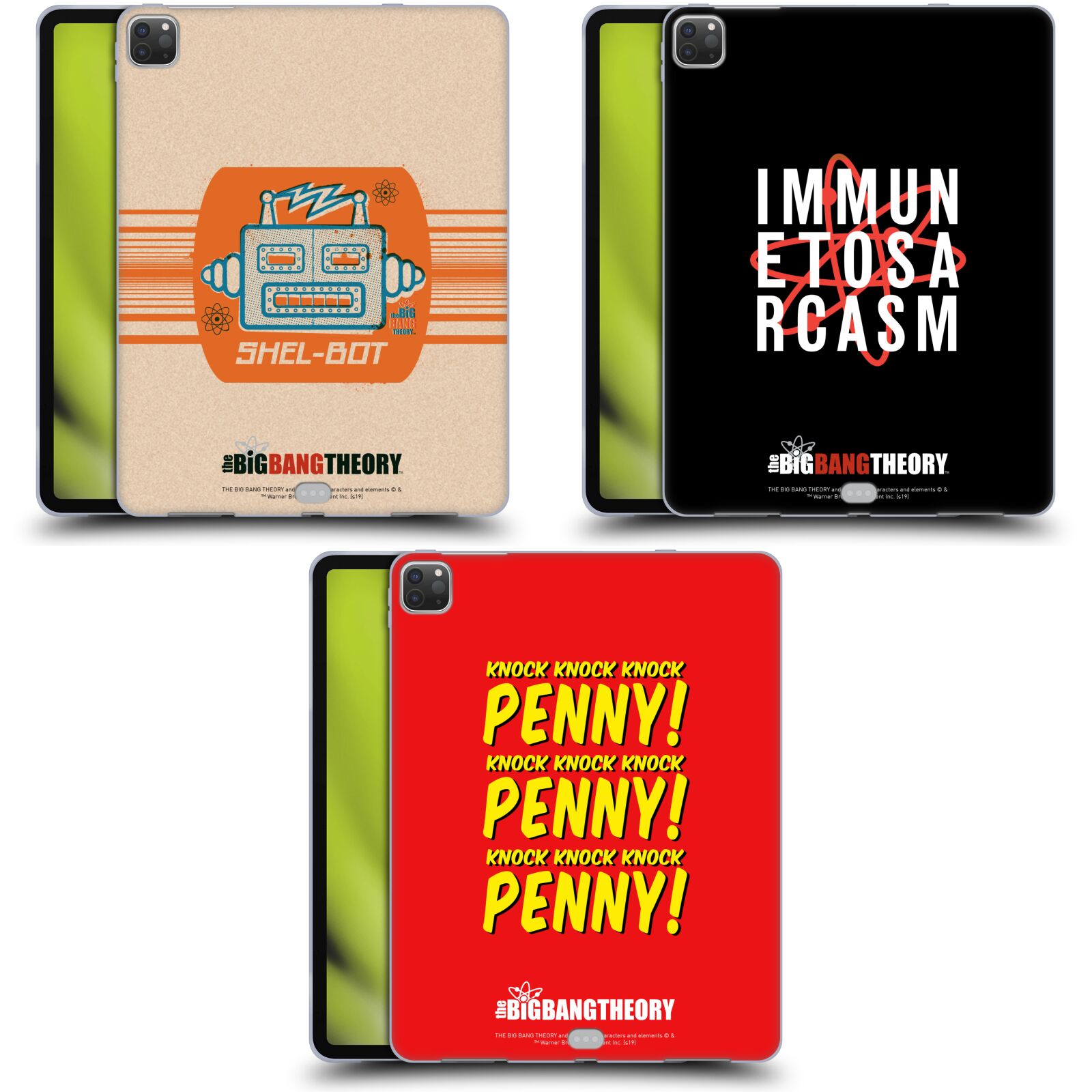 公式ライセンス The Big Bang Theory アイコニック ソフトジェルケース Apple Kindle スマホケース