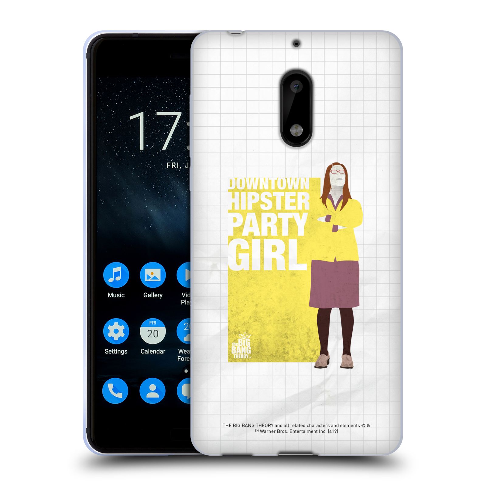 公式ライセンス The Big Bang Theory スーパーヒーロー ソフトジェルケース Nokia 電話 1 スマホケース