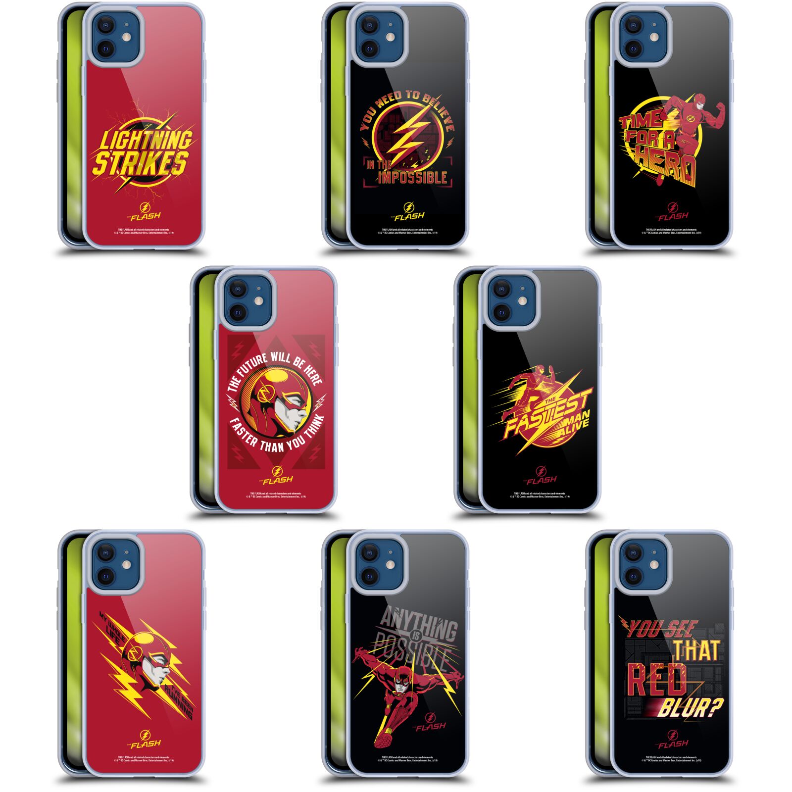 公式ライセンス The Flash TV Series グラフィック ソフトジェルケース Apple iPhone 電話 フラッシュ ザ・フラッシュ ザ フラッシュ 海外ドラマ テレビドラマ スーパーヒーロー ヒーロー DCコミック