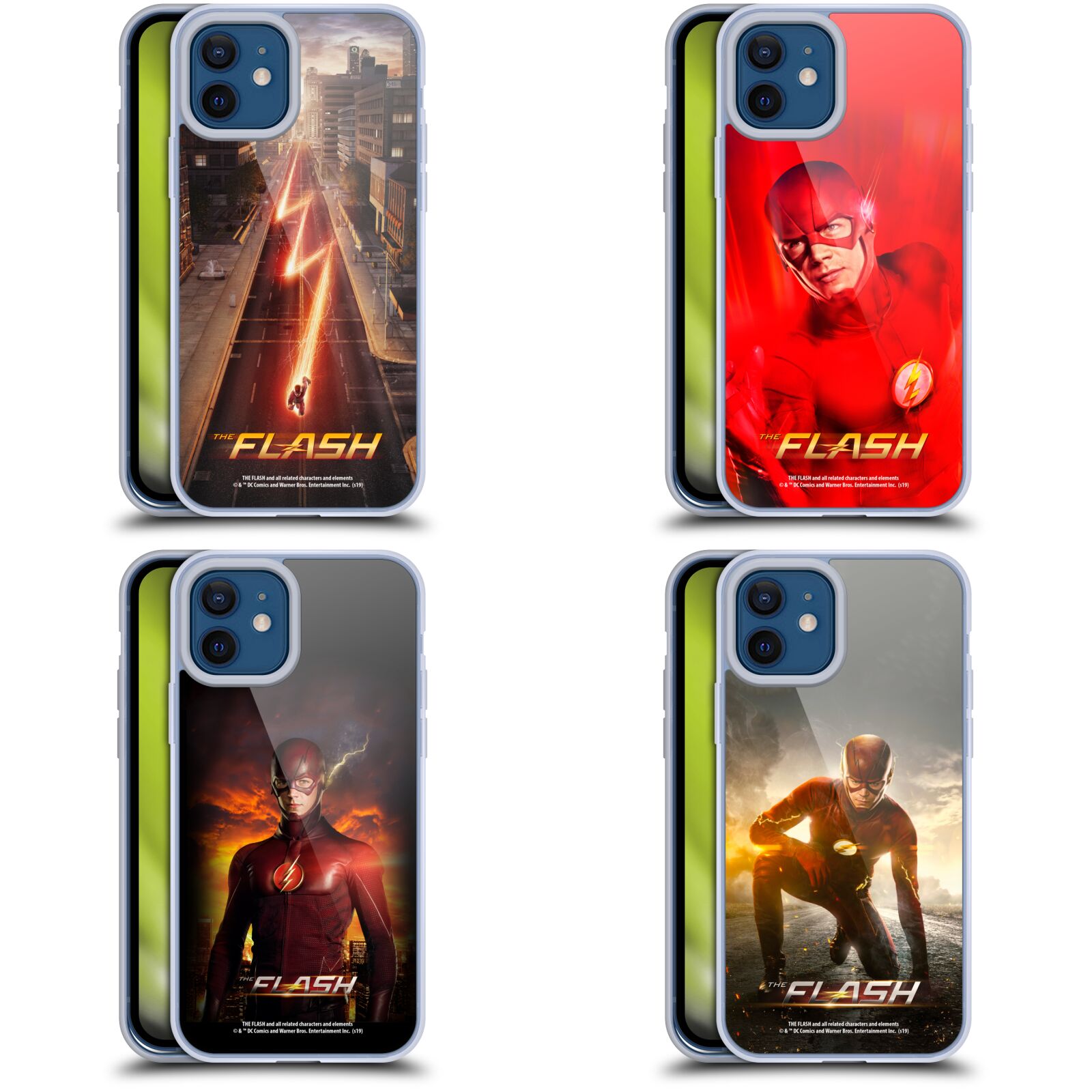 公式ライセンス The Flash TV Series ポスター ソフトジェルケース Apple iPhone 電話 フラッシュ ザ・フラッシュ ザ フラッシュ 海外ドラマ テレビドラマ スーパーヒーロー ヒーロー DCコミック 洋画