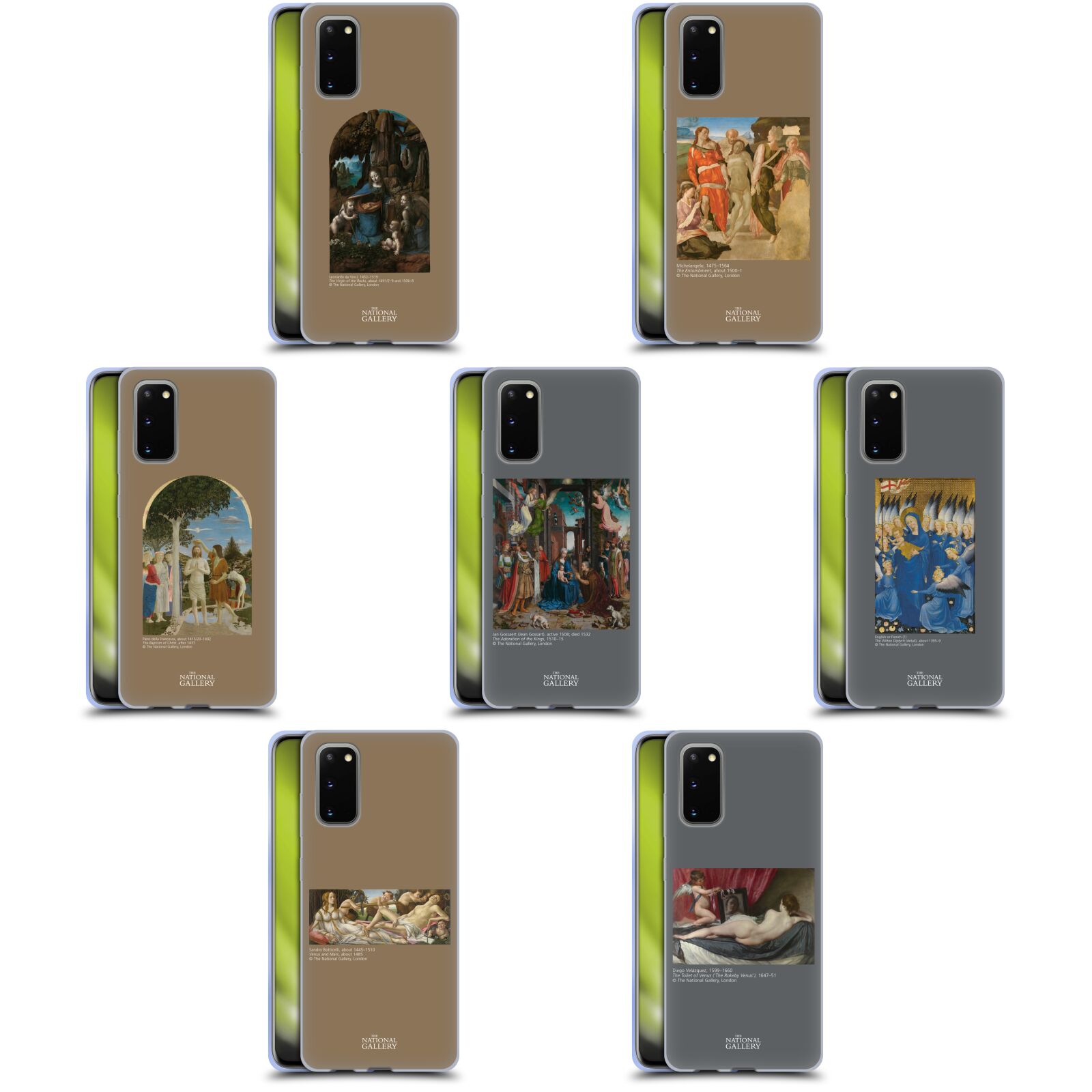 公式ライセンス The National Gallery リリジャス ミソロジカル ソフトジェルケース Samsung 電話 1 スマホケース 全機種対応 グッズ ワイヤレス充電 対応 Qiワイヤレス充電 Qi充電