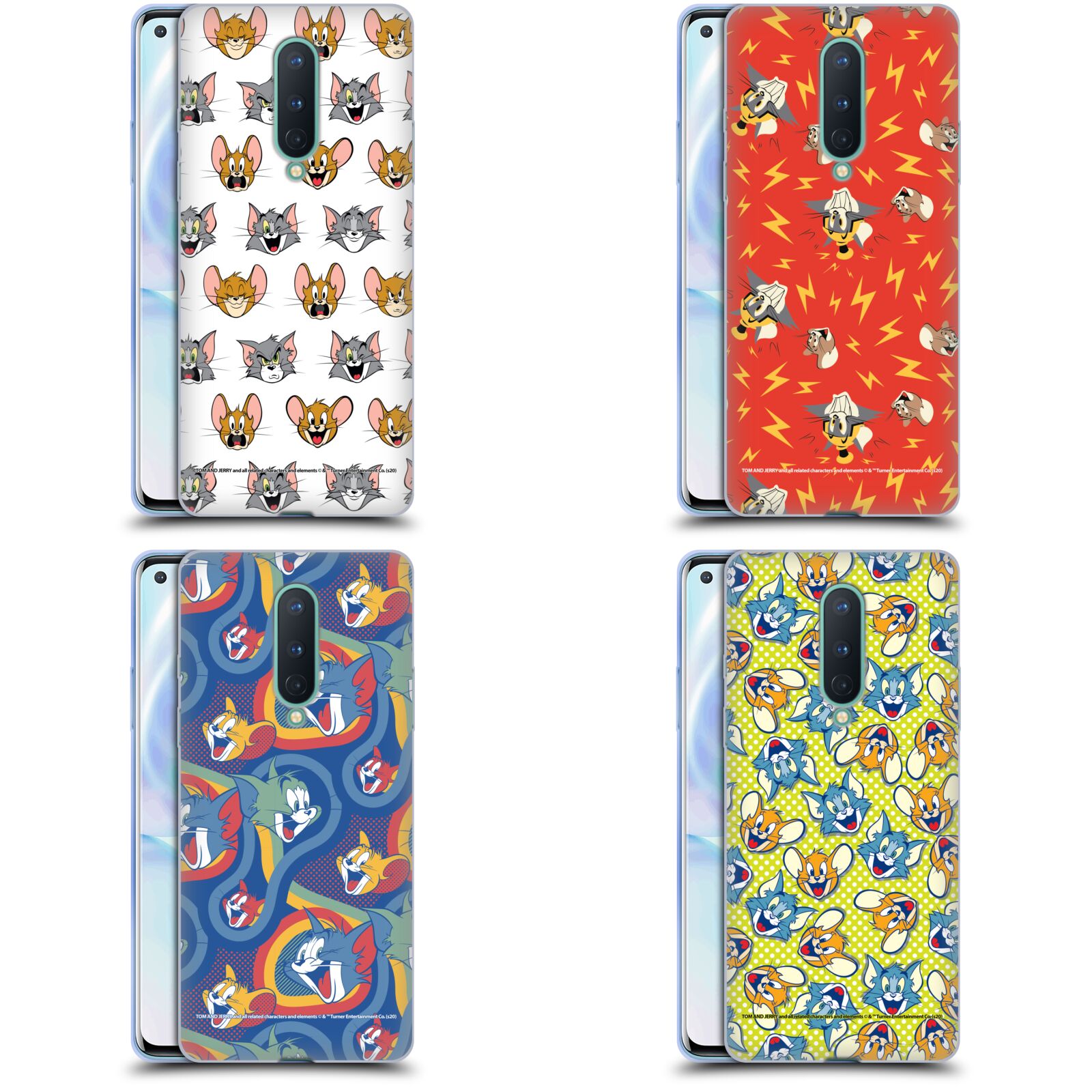 公式ライセンス Tom and Jerry パターン ソフトジェルケース Google Oneplus 電話 トムとジェリー トム ジェリー トムジェリ トムアンドジェリー タフィー スパイク キャラクター スマホケース