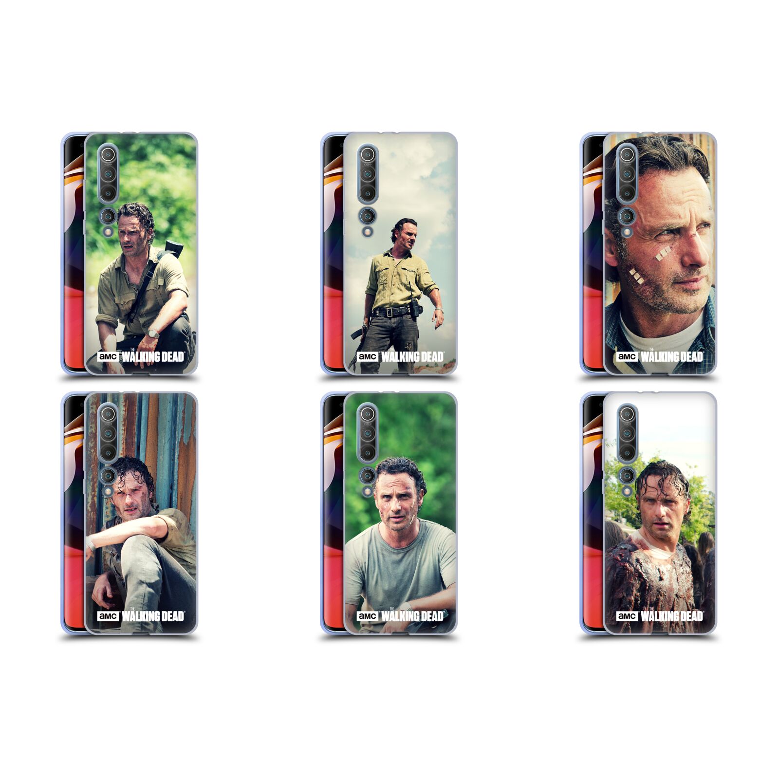公式ライセンス AMC The Walking Dead リック・グライムス ソフトジェルケース Xiaomi 電話 スマホケース 全機種対応 グッズ ワイヤレス充電 対応 Qiワイヤレス充電 Qi充電