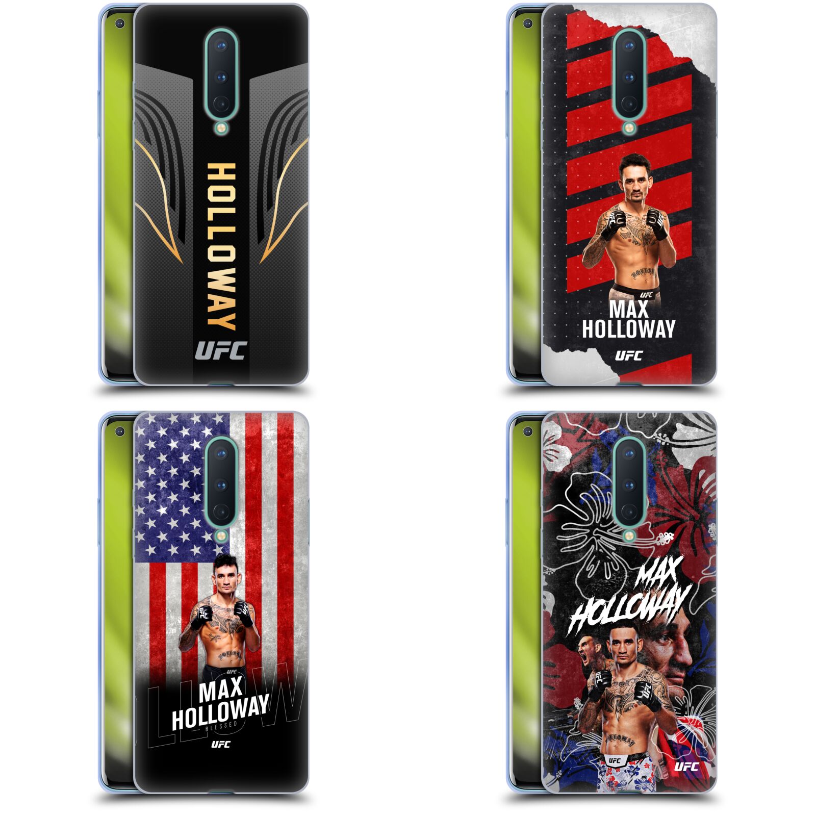 公式ライセンス UFC マックス・ホロウェイ ソフトジェルケース Google Oneplus 電話 MMA 格闘技 ボクシング キックボクシング 空手 アメリカ スマホケース 全機種対応 グッズ ワイヤレス充電 対応