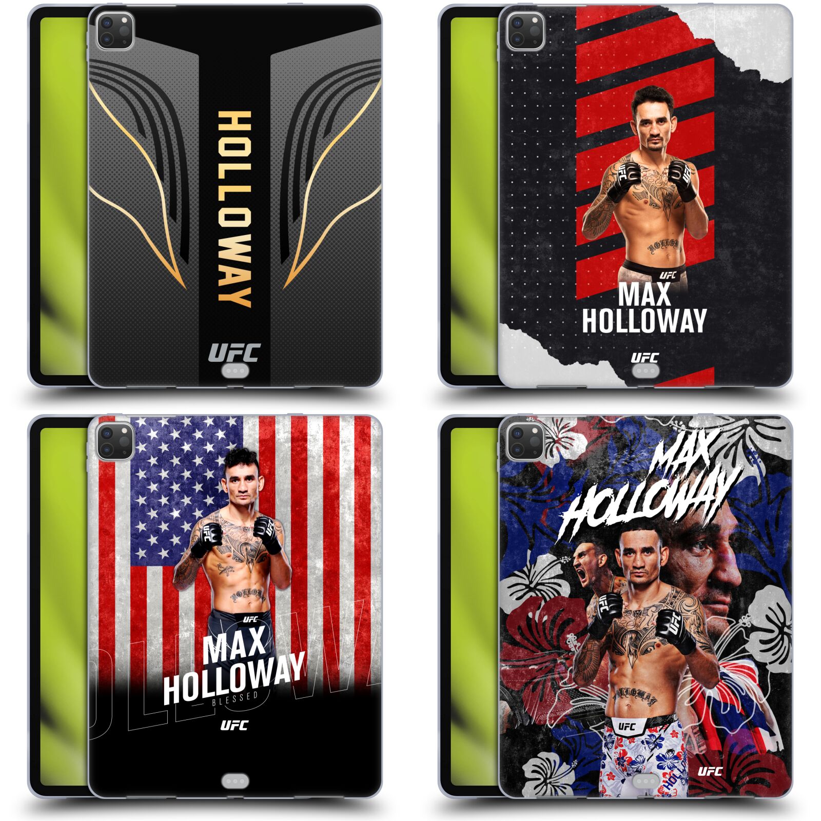 公式ライセンス UFC マックス・ホロウェイ ソフトジェルケース Apple Kindle MMA 格闘技 ボクシング キックボクシング 空手 アメリカ スマホケース 全機種対応 グッズ ワイヤレス充電 対応 Qi充電