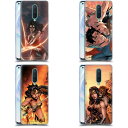 公式ライセンス Wonder Woman DC Comics コミックブック・カバー ソフトジェルケース Google Oneplus 電話 スマホケース 全機種対応 グッズ ワイヤレス充電 対応 Qiワイヤレス充電 Qi充電