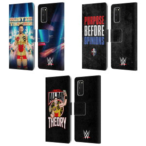 公式ライセンス WWE オースティン・セオリー レザー手帳型ウォレットタイプケース Samsung 電話 1 スマホケース 全機種対応 グッズ