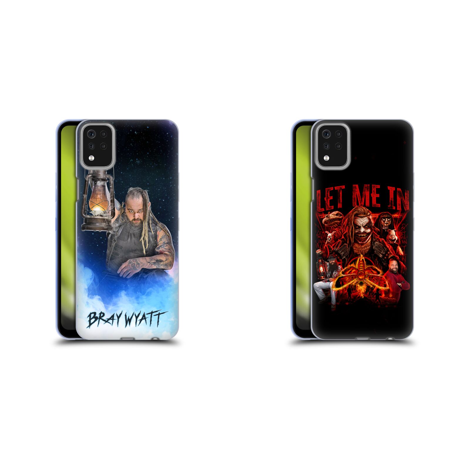 公式ライセンス WWE ブレイ・ワイアット ソフトジェルケース LG 電話 スマホケース 全機種対応 グッズ ワイヤレス充電 対応 Qiワイヤレス充電 Qi充電