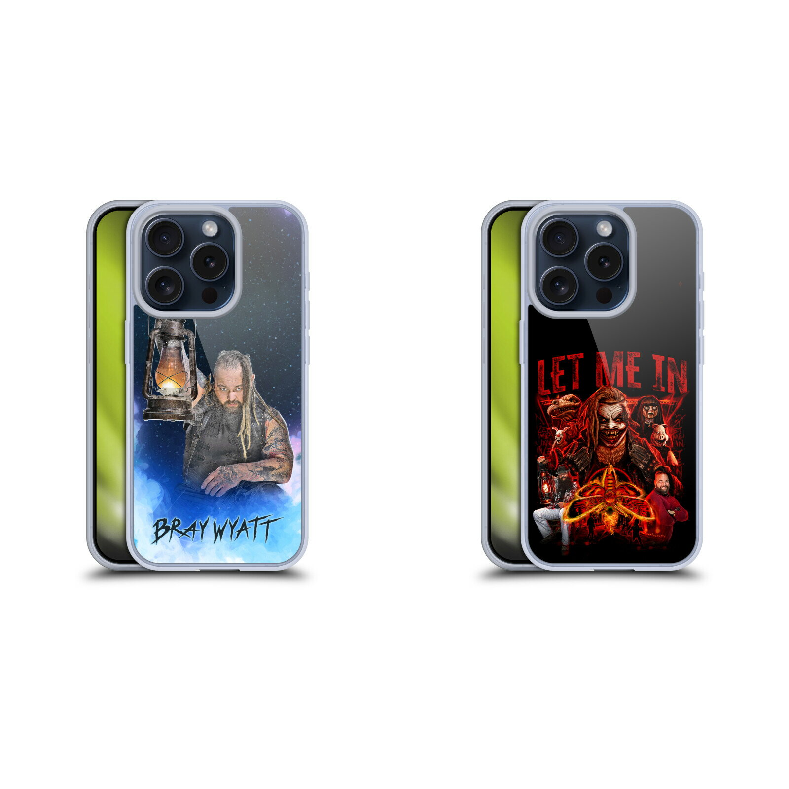 公式ライセンス WWE ブレイ・ワイアット ソフトジェルケース Apple iPhone 電話 スマホケース 全機種対応 グッズ ワイヤレス充電 対応 Qiワイヤレス充電 Qi充電