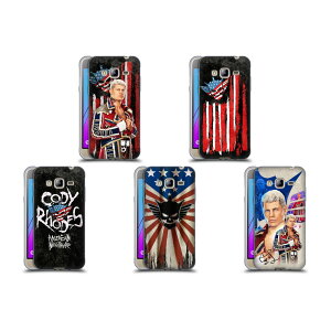 公式ライセンス WWE コーディ・ローデス ソフトジェルケース Samsung 電話 3 スマホケース 全機種対応 グッズ ワイヤレス充電 対応 Qiワイヤレス充電 Qi充電