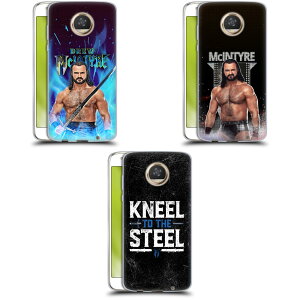 公式ライセンス WWE ドリュー・マッキンタイア ソフトジェルケース Motorola 電話 2 スマホケース 全機種対応 グッズ ワイヤレス充電 対応 Qiワイヤレス充電 Qi充電