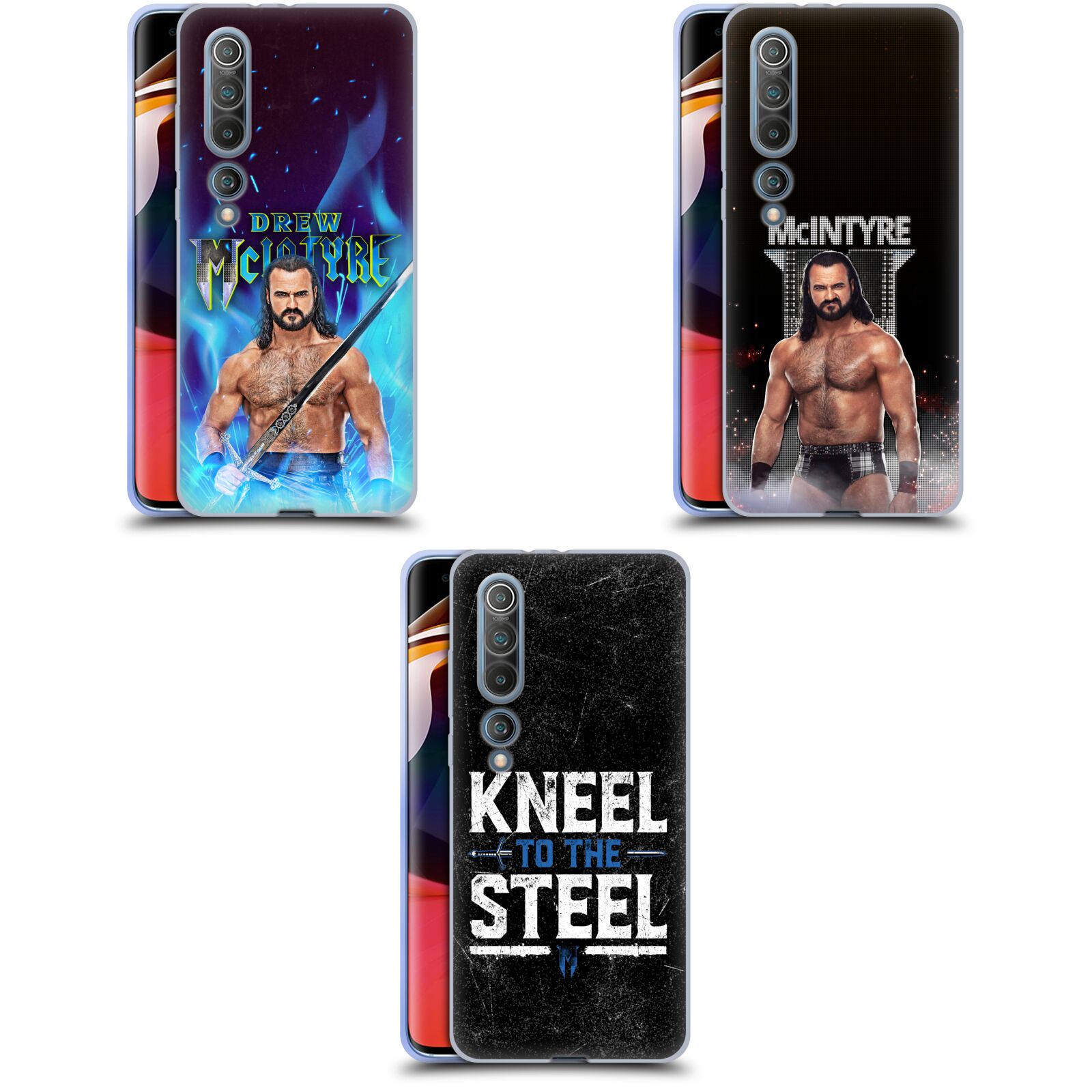 公式ライセンス WWE ドリュー・マッキンタイア ソフトジェルケース Xiaomi 電話 スマホケース 全機種対応 グッズ ワイヤレス充電 対応 Qiワイヤレス充電 Qi充電