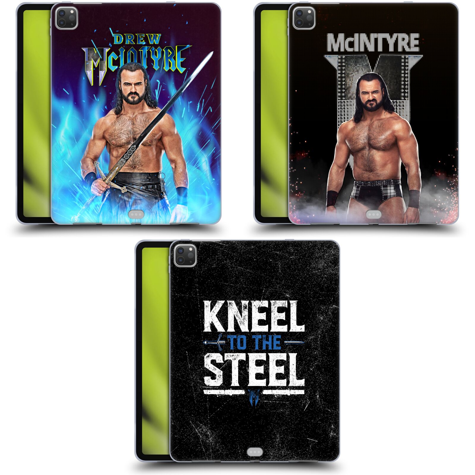 公式ライセンス WWE ドリュー・マッキンタイア ソフトジェルケース Apple Kindle スマホケース 全機種対応 グッズ ワイヤレス充電 対応 Qiワイヤレス充電 Qi充電