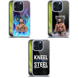公式ライセンス WWE ドリュー・マッキンタイア ソフトジェルケース Apple iPhone 電話 スマホケース 全機種対応 グッズ ワイヤレス充電 対応 Qiワイヤレス充電 Qi充電