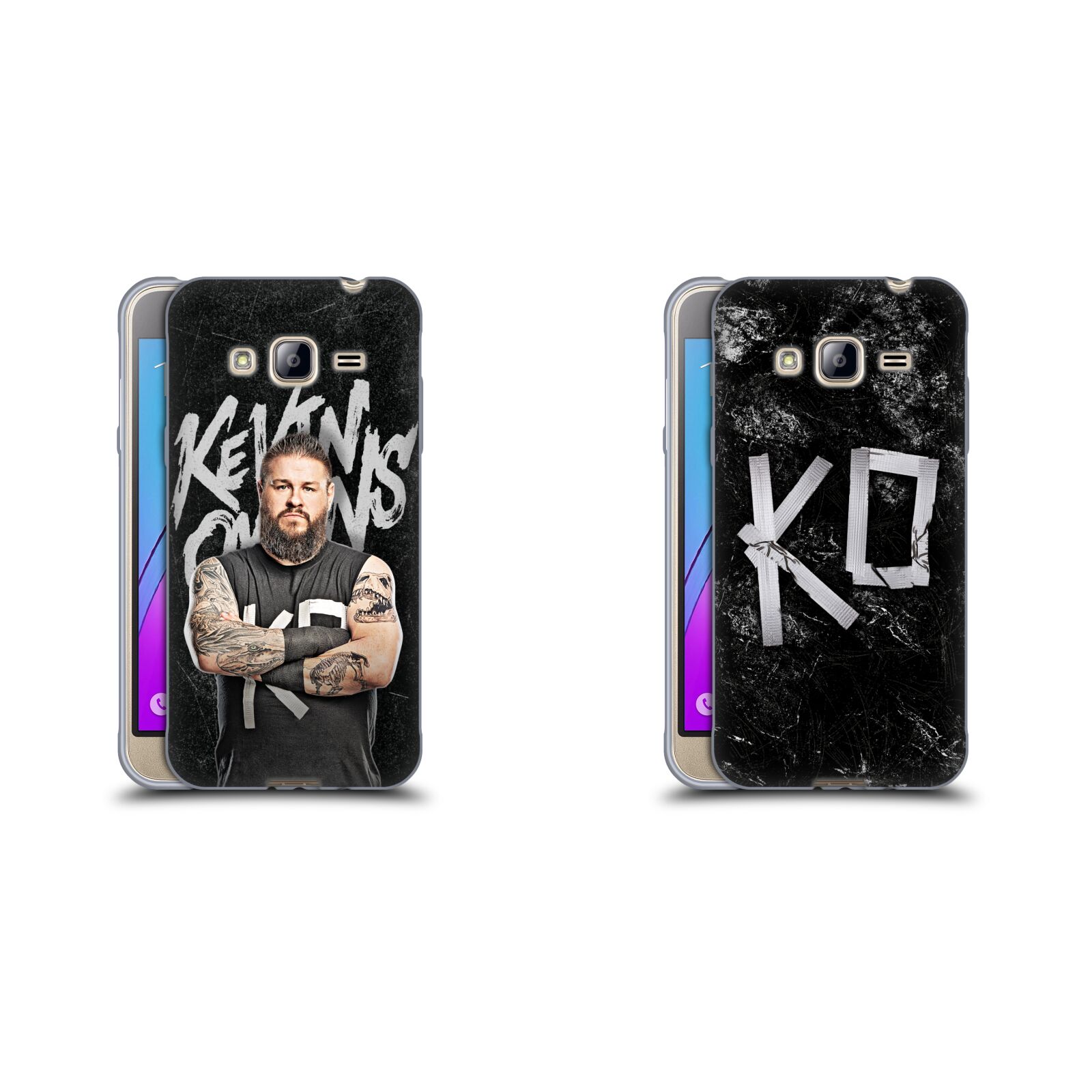 公式ライセンス WWE ケビン・オーウェンズ ソフトジェルケース Samsung 電話 3 スマホケース 全機種対応 グッズ ワイヤレス充電 対応 Qiワイヤレス充電 Qi充電