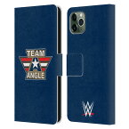 公式ライセンス WWE カート・アングル レザー手帳型ウォレットタイプケース Apple iPhone 電話 スマホケース 全機種対応 グッズ