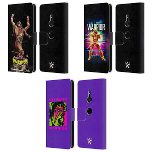 公式ライセンス WWE アルティメット・ウォリアー レザー手帳型ウォレットタイプケース Sony 電話 1 スマホケース 全機種対応 グッズ
