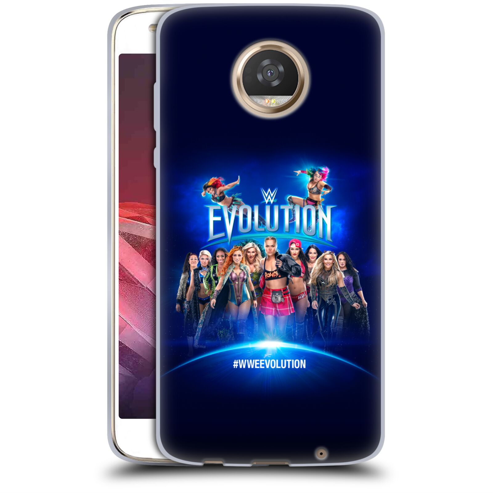 公式ライセンス WWE 2018 エボリューション ソフトジェルケース Motorola 電話 2 スマホケース 全機種対応 グッズ ワイヤレス充電 対応 Qiワイヤレス充電 Qi充電