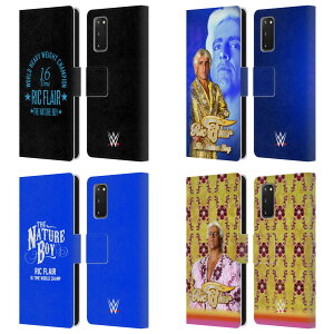 公式ライセンス WWE リック・フレア レザー手帳型ウォレットタイプケース Samsung 電話 1 スマホケース 全機種対応 グッズ