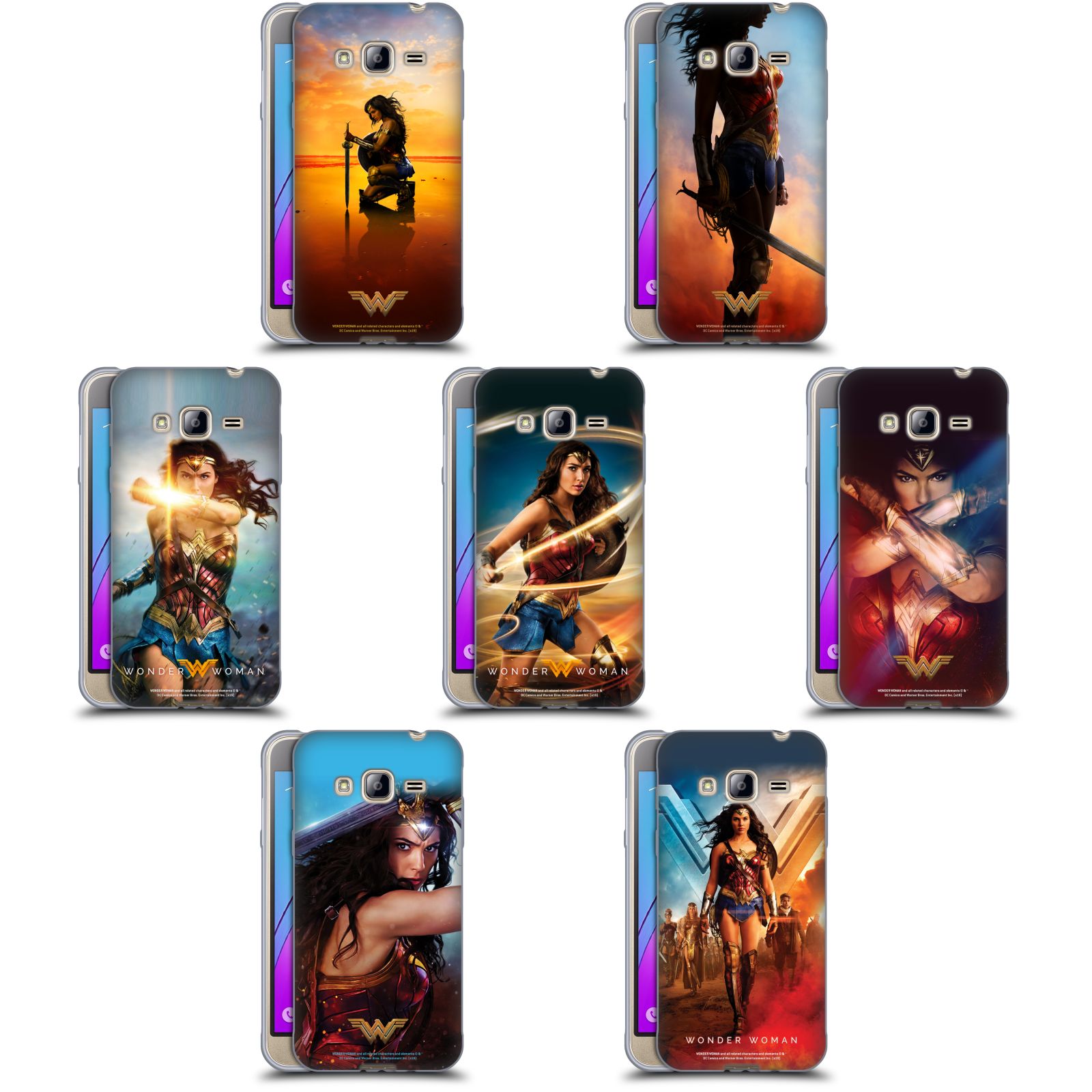 公式ライセンス Wonder Woman Movie ポスター ソフトジェルケース Samsung 電話 3 スマホケース 全機種対応 グッズ ワイヤレス充電 対応 Qiワイヤレス充電 Qi充電