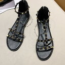 レディース サンダル 夏 サマーサンダル 女性 靴 ビーサン サボサンダル 合わせやすい 歩きやすい カジュアル おしゃれ 痛くない 美脚(4)