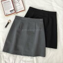 スーツスカート シンプル 無地 ハイウエスト レディース オフィス 事務服 Aラインスカート 大きいサイズ 女性OL通勤 ビジネススカート ミニ丈 キュロット 着痩