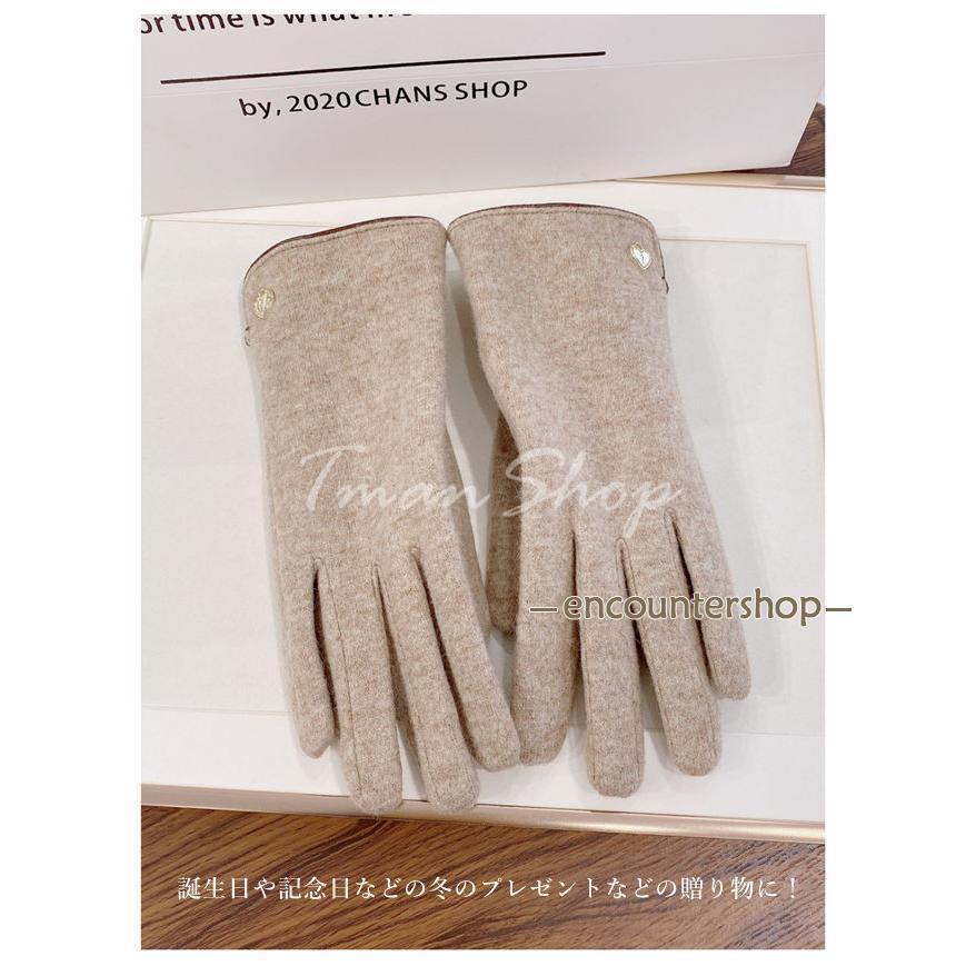 手袋 レディース スマホ対応 冬用 防寒用 おしゃれ スエード調 女性用 彼女 妻 嫁 記念日 クリスマス プレゼント 誕生日プレゼント あったかグッズ 暖かい