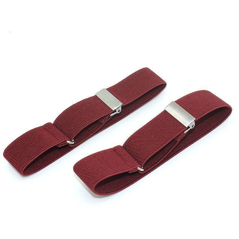 アームバンド 袖どめ 両腕用 メンズ 男性 紳士 腕 ワイシャツ 袖丈 調整 ゴム ビジネス カジュアル フォーマル