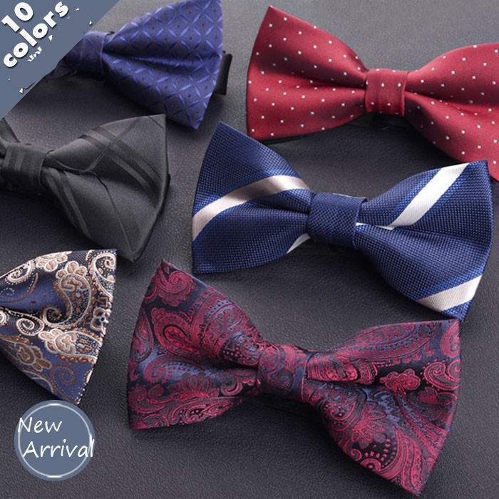 蝶ネクタイ メンズ 結婚式 フォーマル ストライプ柄 チェック柄 小紋 ビジネス チョウネクタイ スーツ 洋服 紳士 ファッション カジュアル おしゃれ