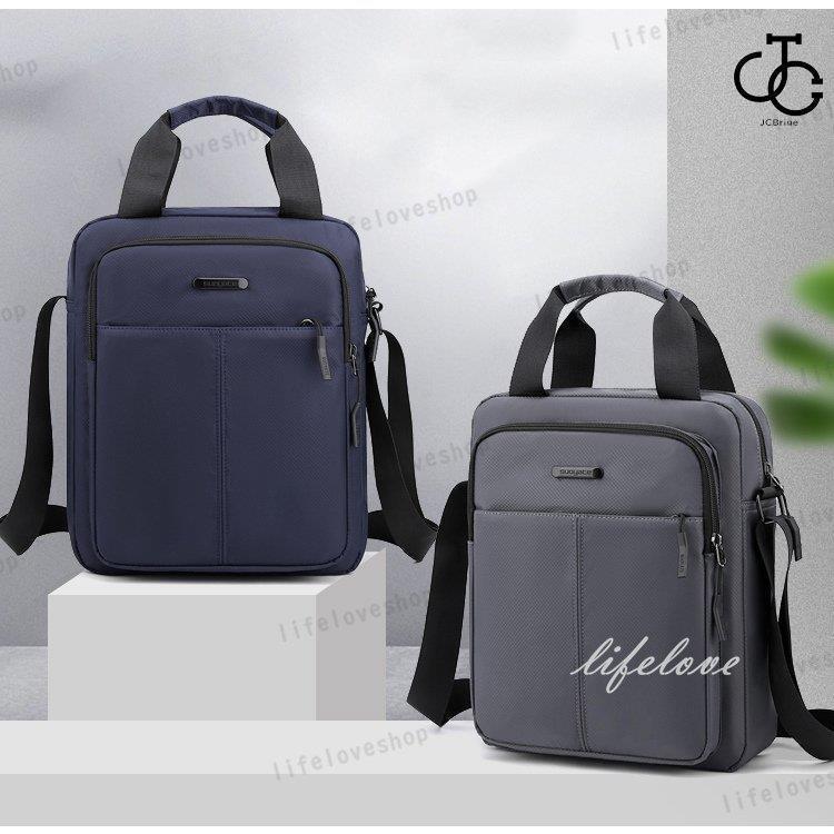 ショルダーバッグ メンズ 大きめ ビジネスバッグ 40代 2way 軽量 a4 ナイロン 斜めがけバッグ 軽い 大容量 男性 カバン 通勤 散歩 おしゃれ